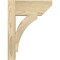 Ekena Millwork Thorton Slat Rough Sawn Outlooker, Douglas Fir, 6"W x 12"D x 16"H OUT06X12X16THR06RDF - alternate 4